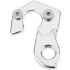 eMagTech Forcellino Deragliatore Posteriore Per Bicicletta Argento Con Viti GH-063 In Lega Di Alluminio Compatibile Con Bicicletta Rockrider