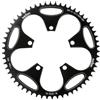 Generic Corona con 5 Anticuta Componente | Struttura in Alluminio Lega di alluminio7075, Profilo a Denti Alternati, Ingranaggio per Bicicletta, Ciclisti, 58T