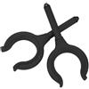 WNXGNHO 2 pezzi Barche Marine Oro Canna da pesca Supporti Barche gonfiabili Rowlock Oarlock Paddle Accessori Yacht Fishing Rod Hook Paddle