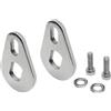 Generic Braccio di Torsione M14 per Bici Elettrica Kit Supporto Motore eBike Anti-Rotazione in Acciaio Staffa di Fissaggio Asse Piastra di Rinforzo (2 Pezzi)