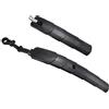 Generic Set parafanghi per bicicletta | Fit 26/27.5/700c/24 pollici, copertura completa parafango parti di fissaggio per mountain dirt road città pendolarismo bici