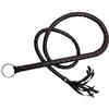Yabzfal Frustino per cavallo in finta pelle, lungo intrecciato, 140 cm | Frustino da equitazione, per prestazioni da palco all'aperto, accessori per corse equestri