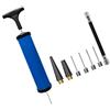 Vexandrie Kit gonfiaggio per Pompe con | Kit gonfiaggio per pompe con ugello ago per calcio, basket, pallavolo, calcio con design ergonomici