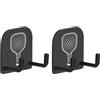 Vexandrie Supporto per Display Verticale con Supporto per Paddle | Pickleballs Paddle Supporto da parete per allenamenti in palestra in garage, ganci per recinzione