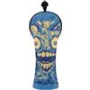 Decor Trendy Copri testa in pelle per mazze da golf Funny Tree Blue | Copritesta impermeabile in pelle di alta qualità con etichette numerate per driver ibridi e legni da fairway