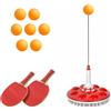MagiDeal Dispositivo di Allenamento con Base Pesata Flessibile Allenatore di Rimbalzamento da Tennis Stabilizzante Rimbalzatore Sportivo per Bambini