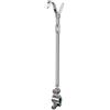 Amagogo Supporto Canna da Pesca con Morsetto | Pieghevole, Regolabile, Attrezzatura, per, Argento