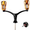 Generic maniglia bobina leggero antiscivolo alluminio ad alta resistenza | Mulinelli per accessori da pesca Acqua salata Entroterra Trolling Casting Barca Shore Rock Arm Rotante Reel Maniglia