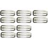Kqcibz 10 pz ARA Immersione Peso Cintura Slide Keeper Anello Fettuccia Imbracatura Cintura Fermo Stopper Freediving Accessori