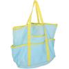 iplusmile Borsa da Mare a Rete Portatile Grande, Organizer da Viaggio | Pieghevole e Leggero, in Poliestere, per Accessori da Nuoto e Articoli da Toilette, Comoda da Portare
