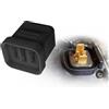 3DHerb Copertura protettiva per la pioggia compatibile con Shimano Steps e-Bike - Custodia protettiva per il trasporto nel portabiciclette o parcheggio all'aperto - Battery Port Cover