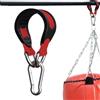Generic Sacco da boxe resistente, con cinghia per appendere il sacco da boxe | Attrezzatura per esercizi silenziosi con cuscinetto antiscivolo per cortile, palestra