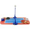harayaa Tavolo Tennis da Tavolo Pong con Rete perficie di Gioco Liscia, Mini Tennis, Leggero, per Casa, Bambini