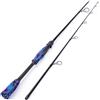 Sougayilang Canna da spinning a 2 sezioni, 28 tonnellate, in carbonio, resistente, in materiale composito, con guide in acciaio inox, per pesca d'acqua dolce e in mare