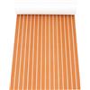 Oopsiou Tappeto EVA antiscivolo per barca, 240 x 90 cm, 6 mm, colore | Rivestimento pavimento, adesivo tagliabile. Antiscivolo, impermeabile, resistente ai raggi UV, effetto teak. Per barche