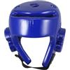 POPETPOP Caschetto Taekwondo per Eva, Leggero e Confortevole | Adatto a Mma e Kickboxing, Chiusura Elastica Adesiva, Design Aperto Prese D'aria, Blu