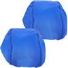 GATHINESS 2 Pezzi Copri Casco Blu per Ciclismo, Antipioggia e Vento | Casco da Bicicletta, Tessuto Oxford, Uso Sicurezza su Strada, Facile da Usare, Colore Blu
