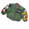 BREEZE Giacca BREEZE Disney Mickey Pluto MA-1 cappotto invernale per bambini 80-90 cm