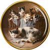 Spilla Spilletta A Forma Di Famiglia Di Gatti Di Carl Reichert
