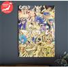RARE Saint Seiya Ichiban Kuji 2024 BIG Foglio D'Arte Metallico ESPRESSO Da JPN