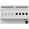 Gvs Smart ADTV-04/16.S.KNX Attuatore Data Secure di regolazione della luminosità, 4 canale 16A