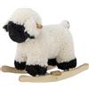 Bloomingville Dolly giocattolo a dondolo, pecora, bianco, poliestere