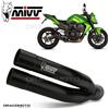 MIVV Scarico KAWASAKI Z 750 2013 2014 MIVV Double Gun Nero RC
