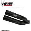 MIVV Scarico YAMAHA YZF R3 2015 2016 MIVV Double Gun Nero