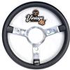 Kit Volante In Vinile Nero Lucido Retro Classico Vintage Da 14"
