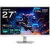 GIGABYTE M27UP ICE 27 Zoll UHD/FHD Gaming-Monitor, 160/320Hz, SS-IPS-Panel, Free