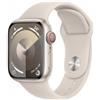 Apple Watch Serie 9 Cell 41mm Aluminium StarLight Sport Band StarLight S/M MRHN3