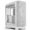 Fractal Design Meshify 3 White TG Clear PC-Gehäuse, Midi-Tower, E-ATX - weiß