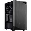 SilverStone Seta A1 Midi-Tower, Tempered Glass - schwarz