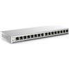 Zyxel 16 Port Network Ethernet Switch Unmanaged+ GbE PoE+ GS1100-16EP 16-Por
