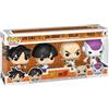 Funko POP! Animation: Dragon Ball - 4 Pack - Goku, Gohan, Krillin & Frieza | Prodotti ufficiali - Giocattoli da collezione - Idea regalo di compleanno per i fan