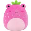 Squishmallows SQCR08606 - Adabelle la rana fragola, 30 cm, peluche ufficiale Jazwares, super morbido