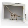 CALVENDO Puzzle, scheletro di dinosauro brachiosauro con collo lungo e forte | Corpo · Uno scheletro completo del Brachiosauro con il suo... · 1000 pezzi · Dimensioni da disteso 64 × 48 cm · Puzzle