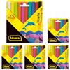 Idena 90386 - Set di Argilla da Modellare con 50 Bastoncini in 10 Colori, 5 scatole di Cartone con 10 Bastoncini ciascuna