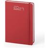 Generic Agenda Tascabile Settimanale 2027 - Planner 2027 Multilingue 9x14 cm, Organizzatore Settimanale per Appuntamenti e Attività, Diario 2027 per Ufficio Scuola e Lavoro. (Rosso)