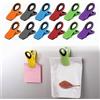 Generic Clip per patatine, clip magnetiche per sacchetti con chiusura ermetica, per conservare alimenti, 12 pezzi, multicolore
