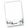 zartbesaitet.com Schöne Produkte aus Pap Carta da lettere Winterland DIN A5 I, 20 fogli