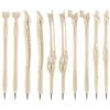 Hosh 10 Pezzi Forma Bone Penne a Sfera, Penne a Forma di Osso Della Novità Creativa, per Regali di Compleanno Creativi, Design Artistico, Cancelleria per Ufficio (5 Blu + 5 Neri)