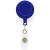 CKB Ltd® 5x Blu Reale Retractable ID Badge Reels. Retrattile ID Badge bobine con anello di clip da cintura Tirare Ski Pass Holder Recoil. Identificazione Portabadge Tesserino di Riconoscimento