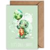 WBdesignz Biglietto di auguri di compleanno con busta - Let's Shell-erbate Happy Birthday Tartaruga Biglietto di auguri per compleanno (DIN A6)