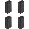 eMagTech 2 Paia Di Spazzole Di Carbone Per Motore Elettrico CB153 Arresto Automatico Compatibile con Bosch 15x8x5mm