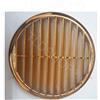 TLDSHOP® - Griglia ventilazione tonda PVC con molle e rete, per fori da Ø80-125 mm, Ø145mm (RAME)
