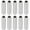 PATIKIL M4 Distanziali in Acciaio Inossidabile, 10pz Distanziatore Metallico Acciaio Inossidabile 4,1mm ID x 6mm OD X20mm L Vite Rotondo per 5/32 M4 Bulloni a Vite