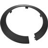 M METERXITY 1 Pcs Copertura Per Tubi Decorativa, Adatta Per Tubi Dell'Acqua Con Diametro Esterno 110mm Ghiera Copertura Per Tubi Di Scarico Per Tubi [Nero]