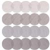 eMagTech Dischi Abrasivi A Rete Con Gancio E Anello Da 20 Pezzi Da 5 Pollici 80/150/240/400 Assortiti Grana Abrasiva Senza Polvere Disco Abrasivo Anti-blocco Tamponi Abrasivi A Rete