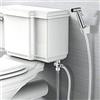 kangten Set di bidet, doccetta per doccia con tubo adattatore, supporto doccia per bidet WC